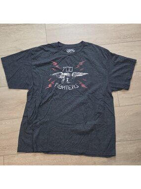 Foo Fighter Six Fifty One Logo Dark Gray Band T Shirt Mens XXL 2XL